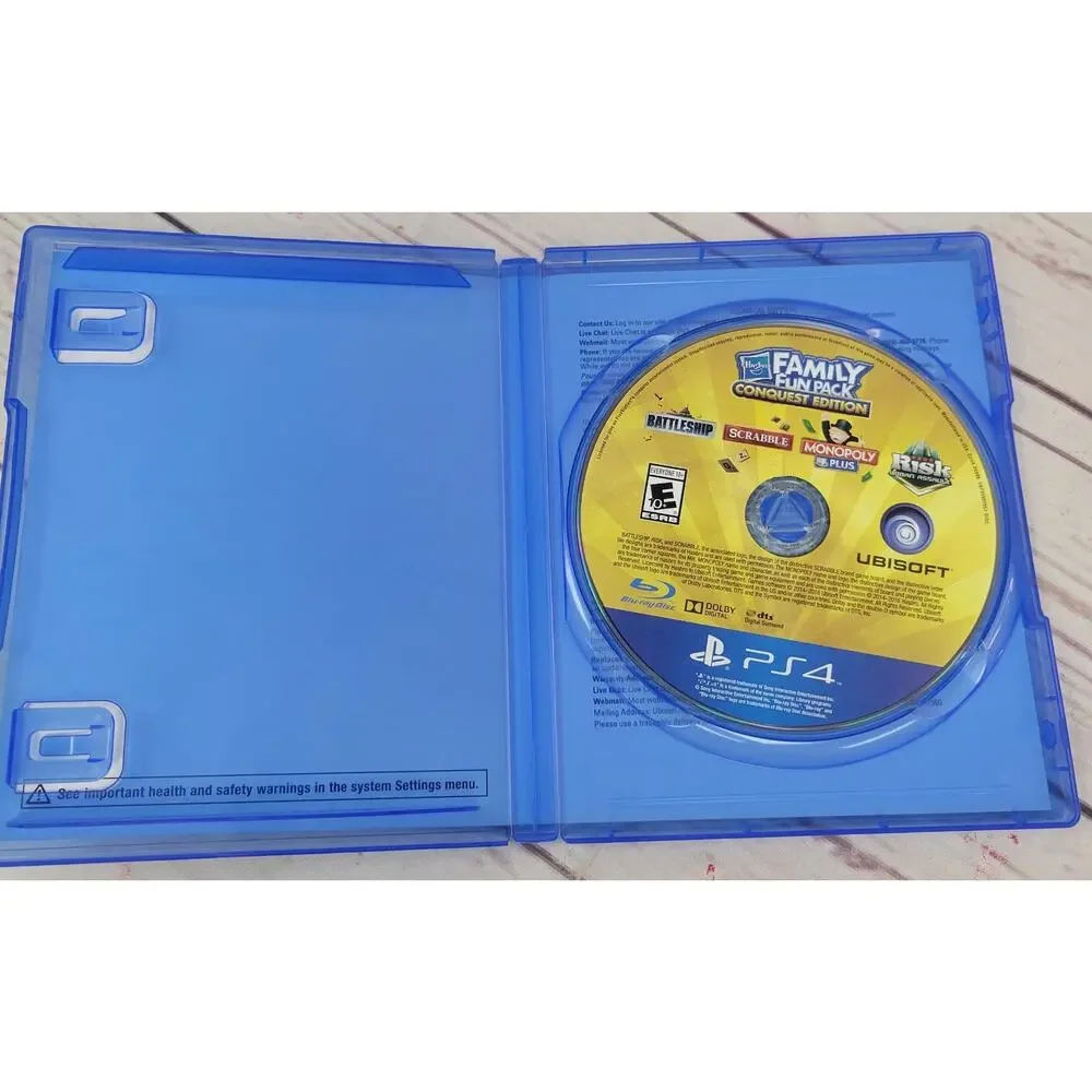 Hasbro Family Fun Pack: Conquest Edition (Sony PlayStation 4, 2016)